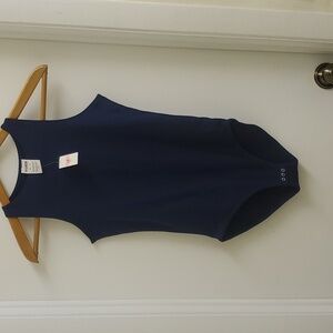 New with tags Pink VS bodysuit in navy blue size XS